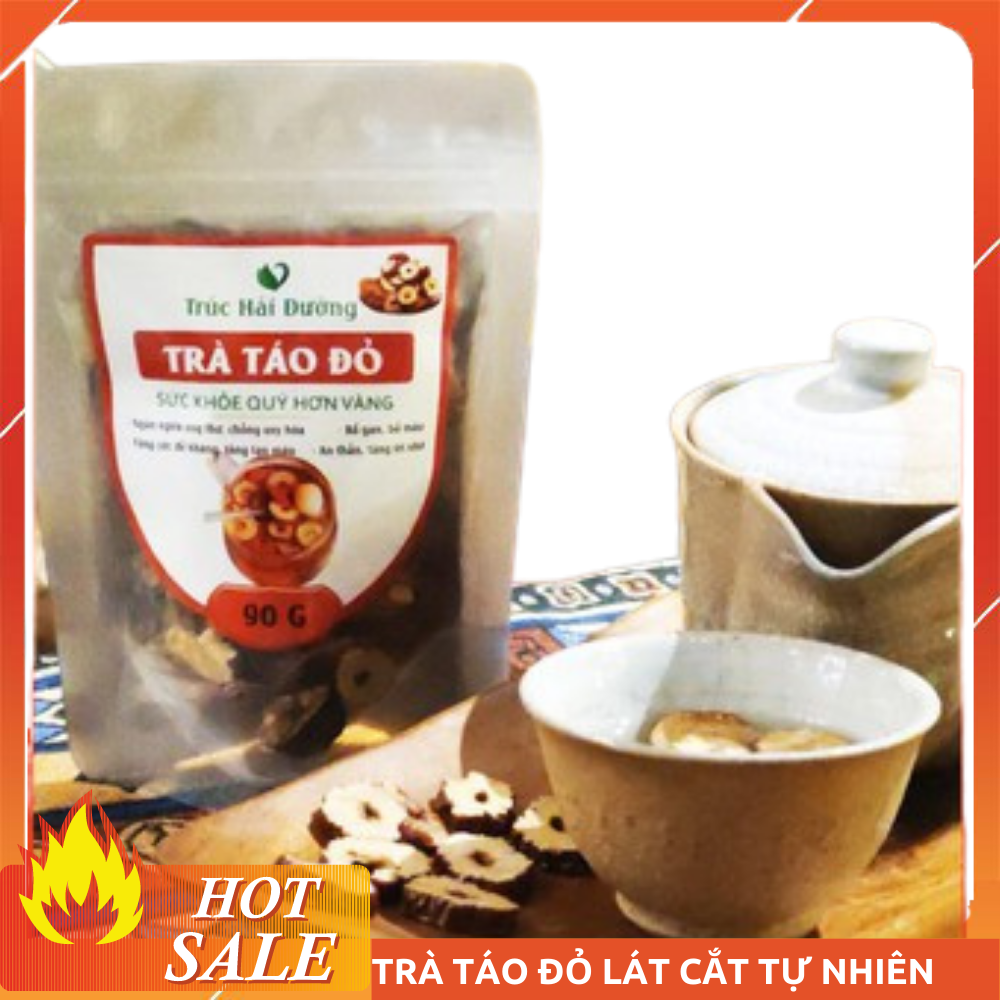 ✅[] táo đỏ tân cương cắt lát tự nhiên hữu cơ được sấy khô gói 90g