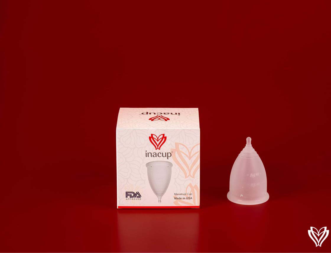 Cốc nguyệt san inacup size B 100% silicone đạt chuẩn y tế Hoa Kỳ