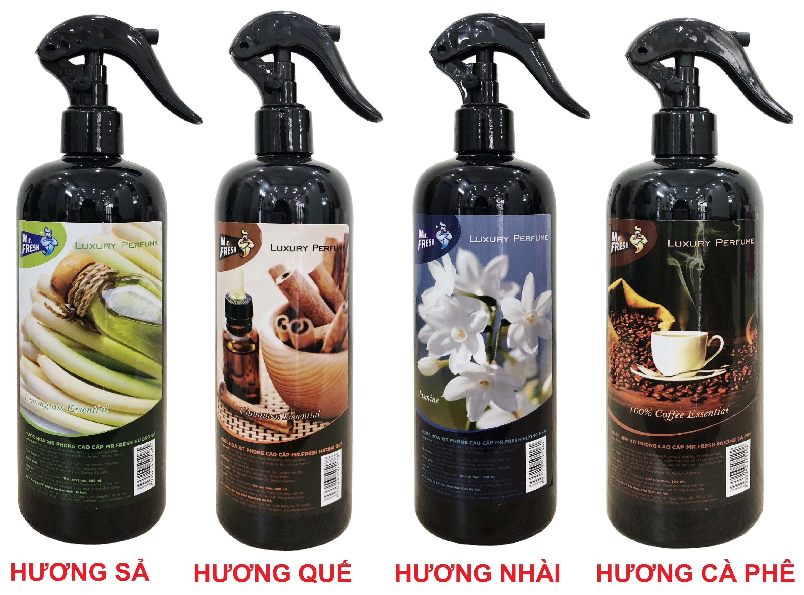 [HCM]Bộ 3 Nước hoa xịt phòng cao cấp Mr Fresh 500ml - khử mùi phòng ẩm mốc hạn chế côn trùng ruồi muỗi MSS130