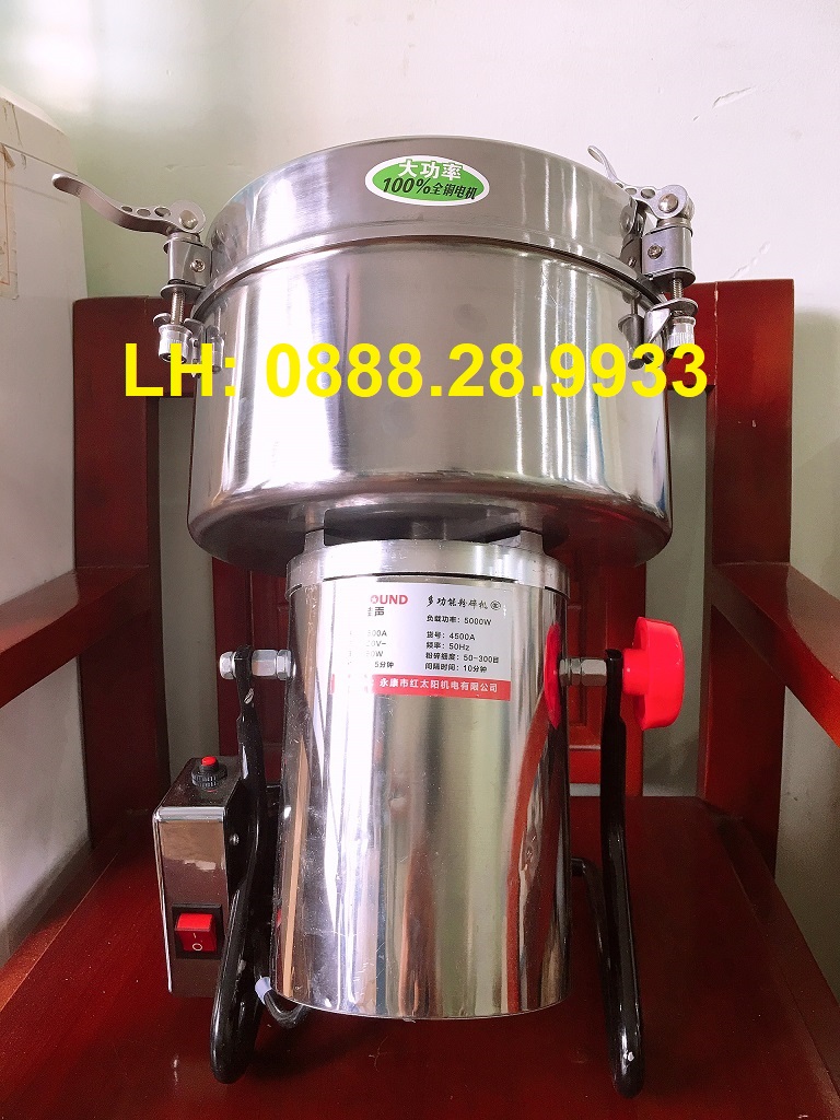 Máy xay bột khô đa năng, xay ngũ cốc công suất lớn 4500g