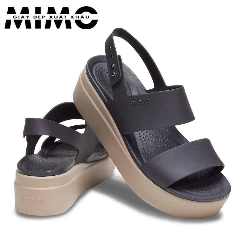 Sandal nữ, Sandal Cross Brooklyn 5p màu đen, Sandal cao gót, Cao gót 5p, Xăng đan siêu êm mềm nhẹ, bền đẹp, không xẹp lún, chống trơn trượt, full hộp xịn xò cho nữ