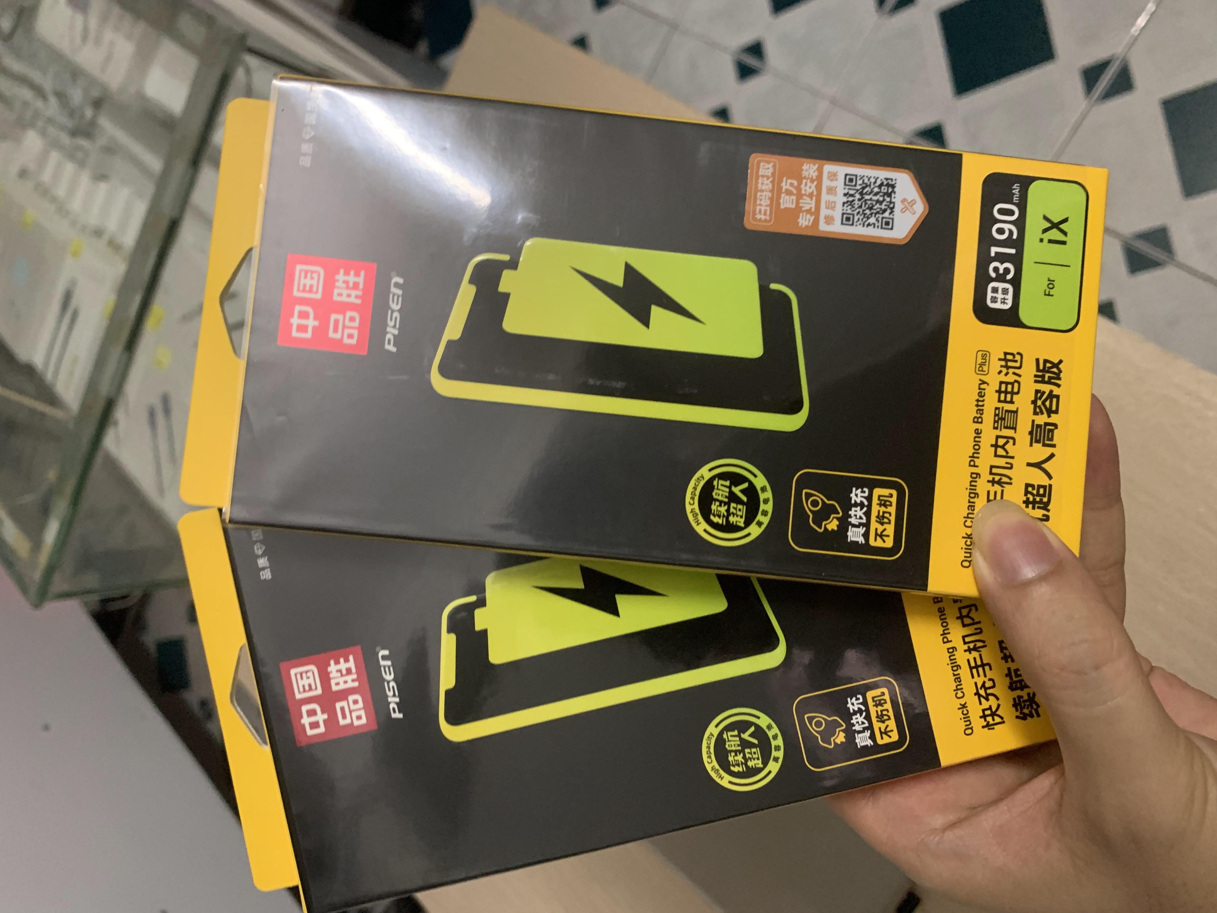 Pin pisen X dung lượng siêu cao 3190MAH dùng siêu trâu dung lượng chuẩn 2716mah
