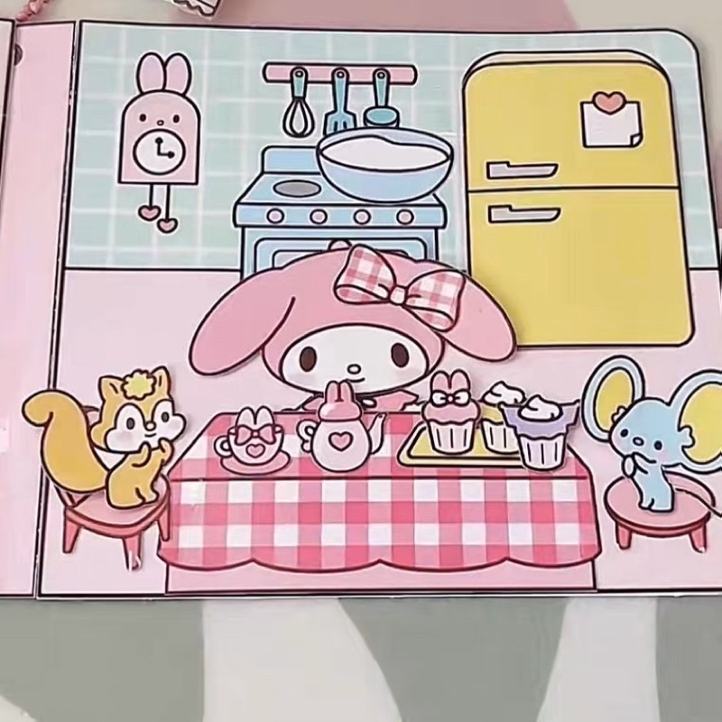 Squishy giấy ngôi nhà của melody toys kingdom