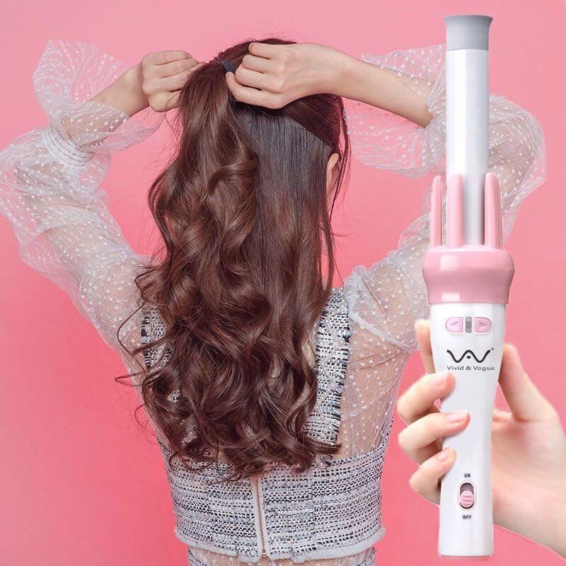 Máy uốn lọn tóc tự động 360 độ chuẩn loại 1. máy làm tóc đa năng bảo hàng 12 tháng