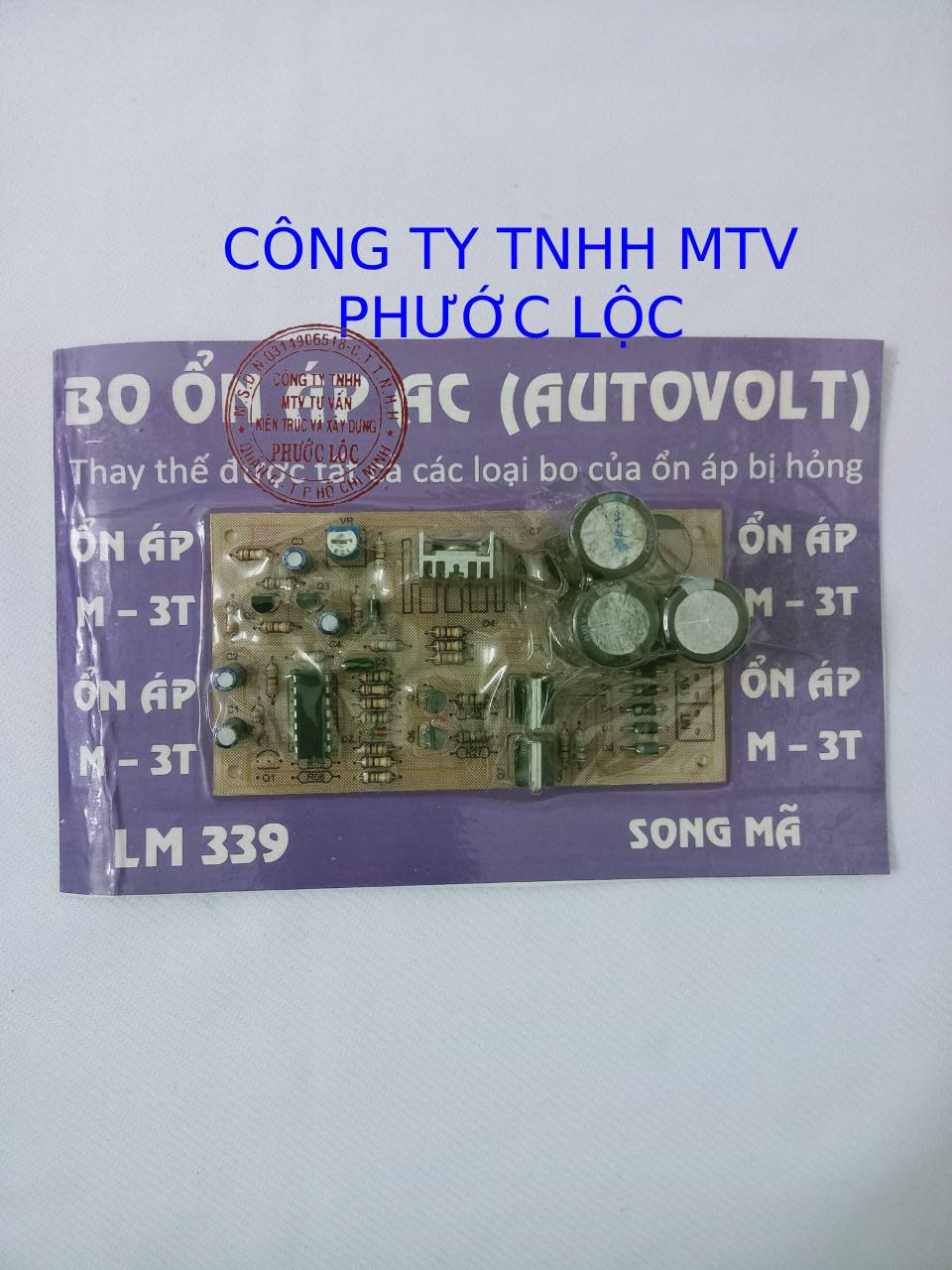 Bo ổn áp ac -lm339- song mã