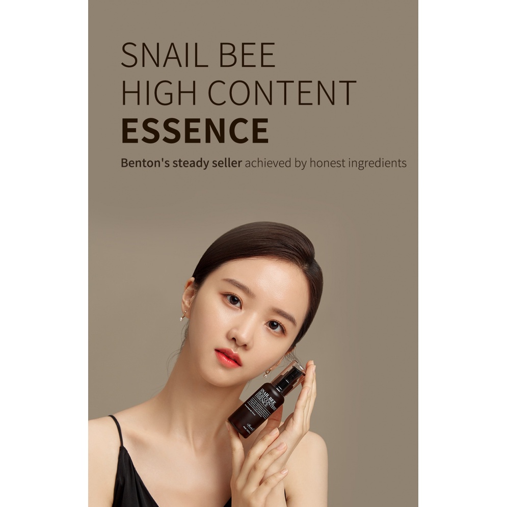 Tinh Chất Phục Hồi Da, Giúp Da Săn Chắc Chiết Xuất Ốc Sên Benton Snail Bee High Content Essence