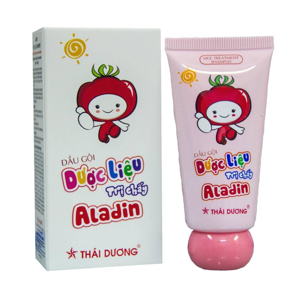 Dầu gội dược liệu diệt chấy ALADIN từ công ty Sao Thái Dương