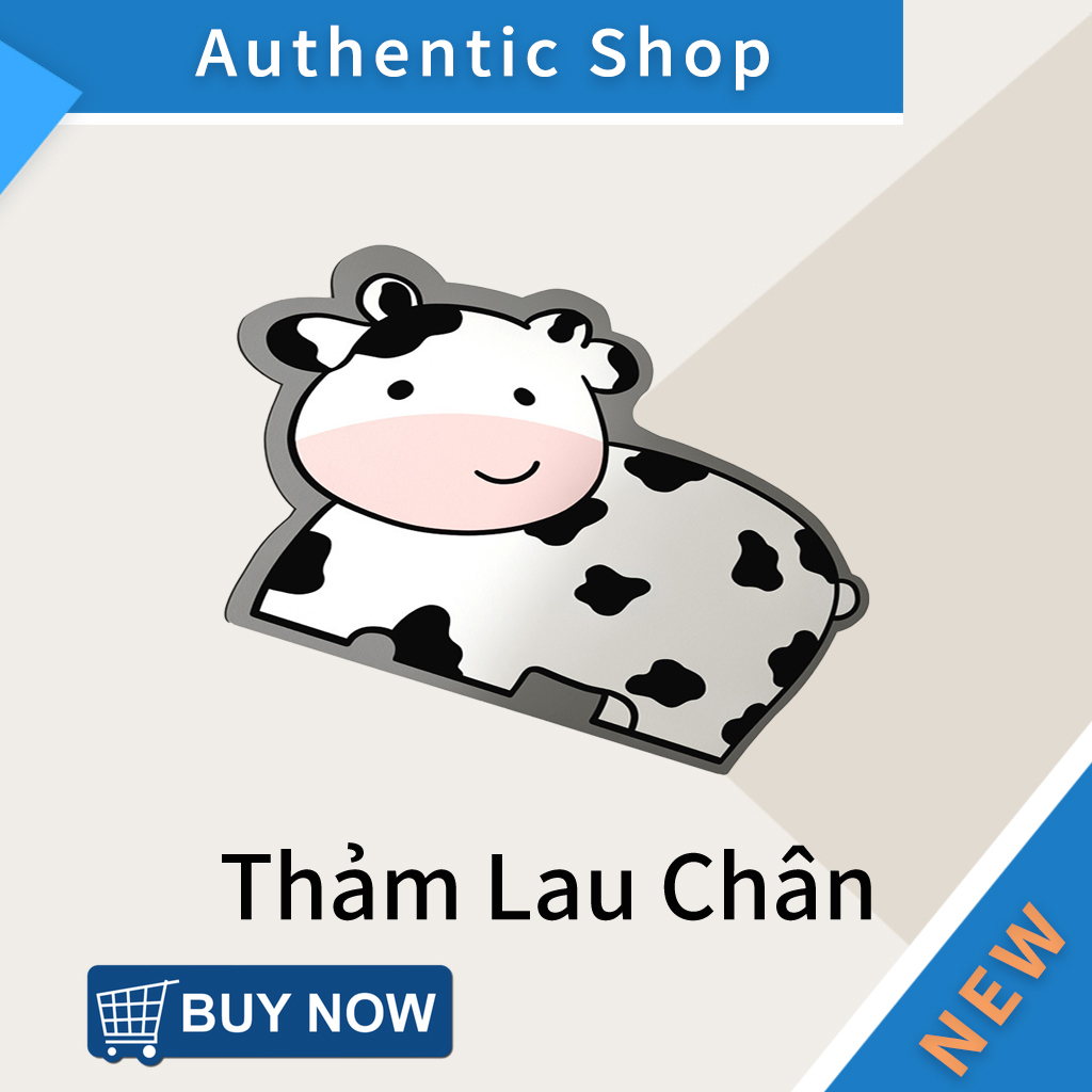 Thảm Lau Chân Nhà Bếp, Nhà Tắm - Thảm Chùi Chân Trải Sàn Nhà Siêu Thấm Hút Nước Chống Trơn Trượt