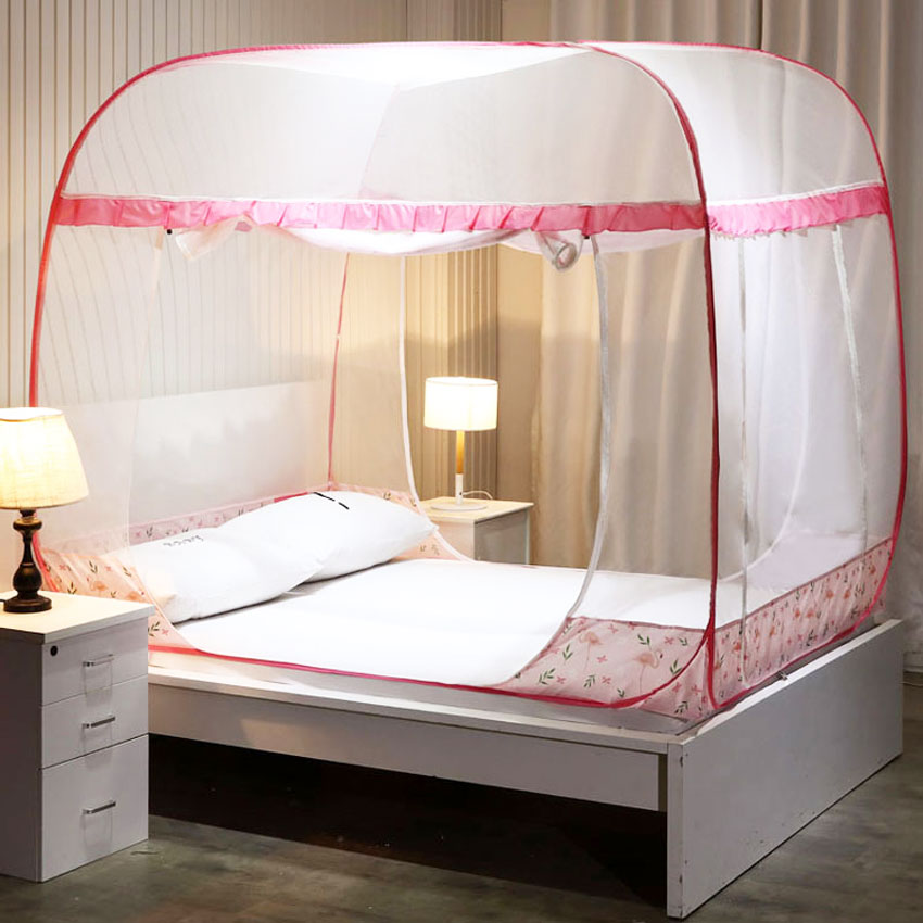 [HÀNG HOT] Mùng Chụp Tự Bung , Mùng Chụp Tự Bung 1M8 X2M - Đỉnh Rộng Chân Viền , Vải Cao Cấp, Thiết Kế Độ Đáo, Tiết Kiệm Không Gian.