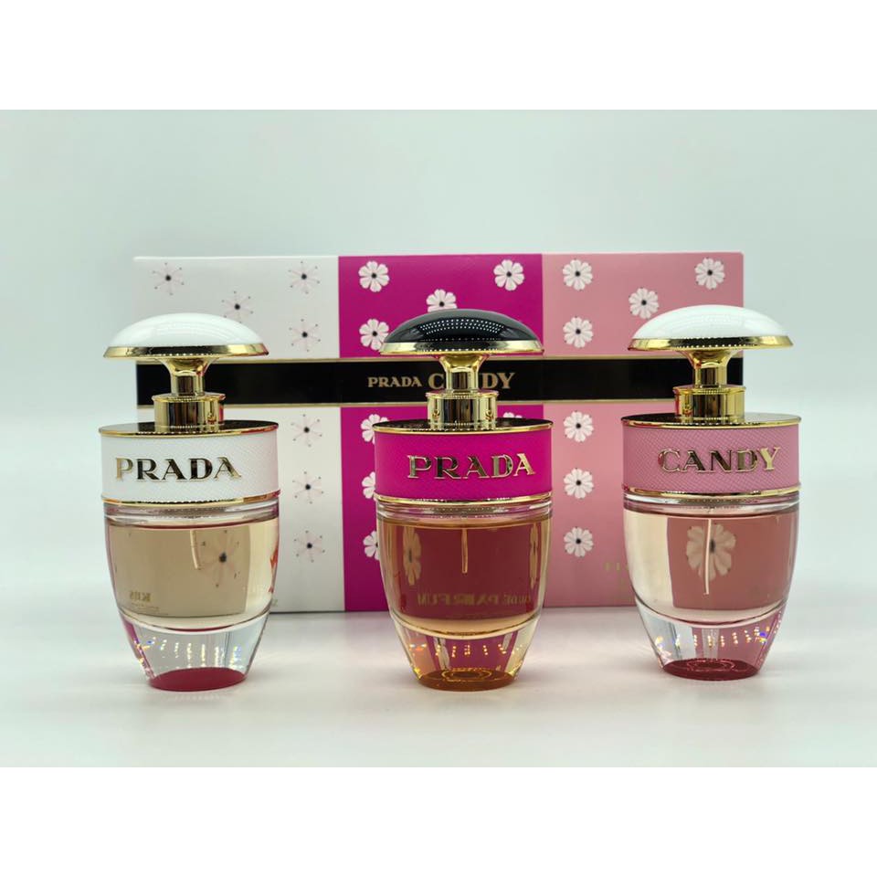 Set nước hoa Prada Candy với 3 mùi hương sang trọng vô đối. 