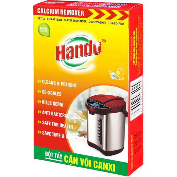 Bột tẩy cặn vôi Canxi Hando