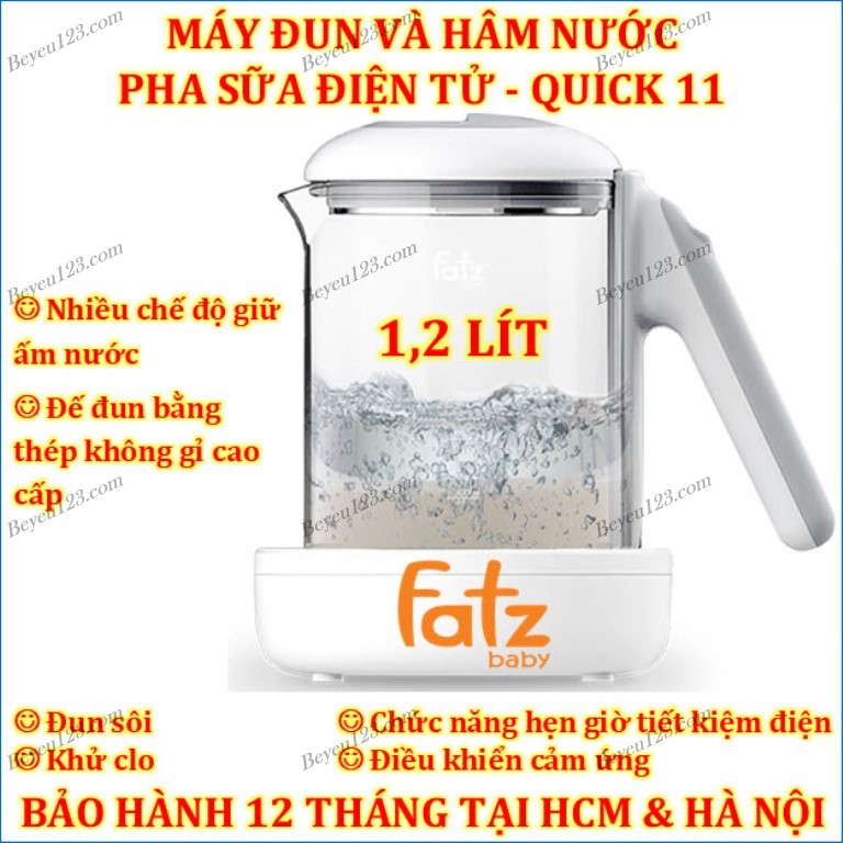 (QUICK 11) Máy đun nước và hâm nước pha sữa điện tử cao cấp FATZBABY FATZ - FB3510TK REVODICH