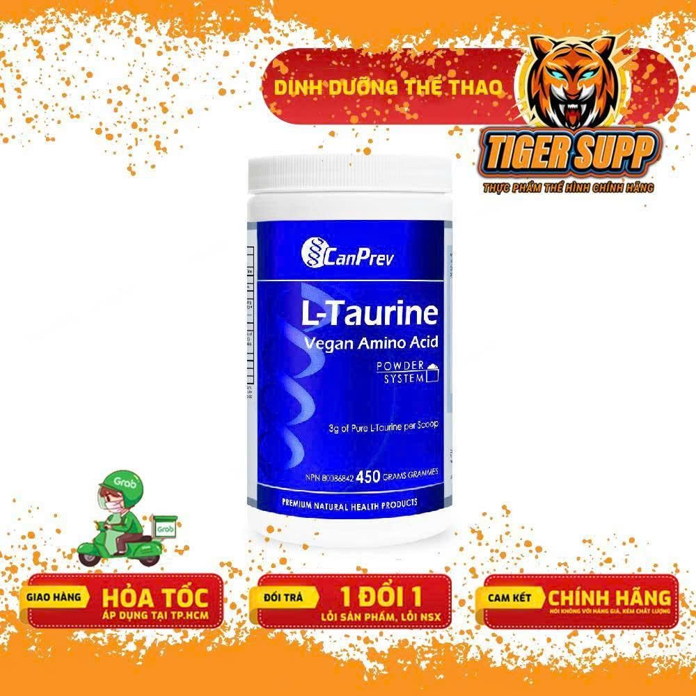 CanPrev L-Taurine 450g – Hỗ Trợ Sức Khỏe Tim Mạch