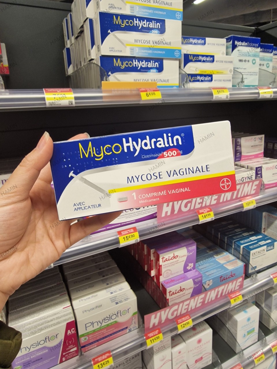 Viên đặt phụ khoa tại nhà myco hydralin cho da nấm ngứa