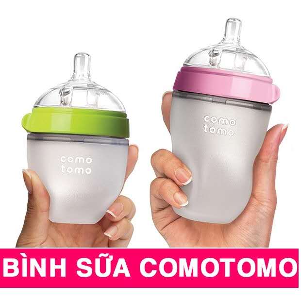 [ĐỦ SIZE HÀNG CÔNG TY ] Bình Sữa Comotomo 150ML