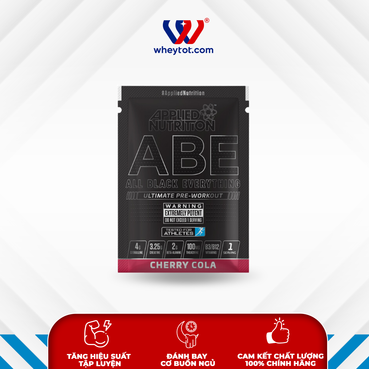 Applied Nutrition ABE pre workout gói sample dùng 1 lần