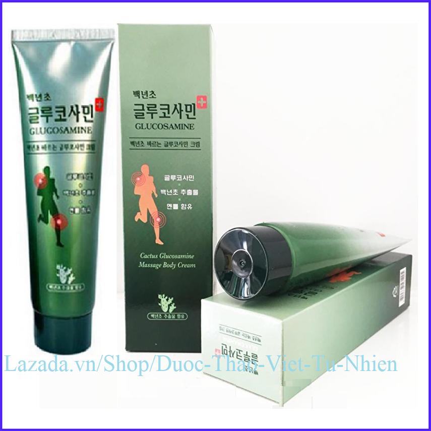 Bộ 2 dầu lạnh xoa bóp glucosamine hàn quốc 150ml/hộp.