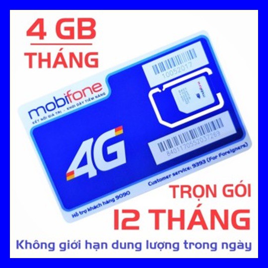 SALE SẬP SÀN SIM MOBI KHÔNG GIỚI HẠN DATA TRỌN GÓI MDT250A FREESHIP - CHƯA KÍCH HOẠT.