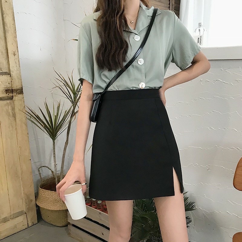 Chân váy chữ a dáng ngắn ,chân váy a hàn quốc có quần lót trong hàng loại 1 cao cấp