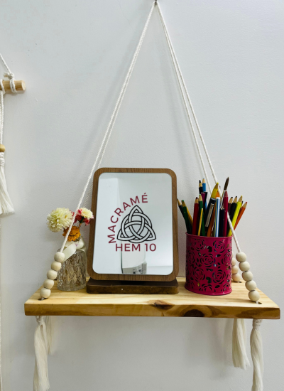 Kệ treo tường macrame cực xịn xò dành cho căn phòng của bạn