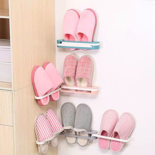 giá để giày dép gấp gọn mini, giá kệ treo giày dép