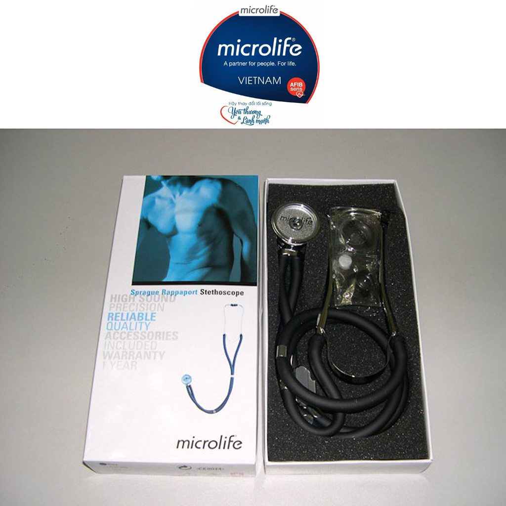 Tai nghe ống nghe tim phổi 2 tai Microlife ST-77