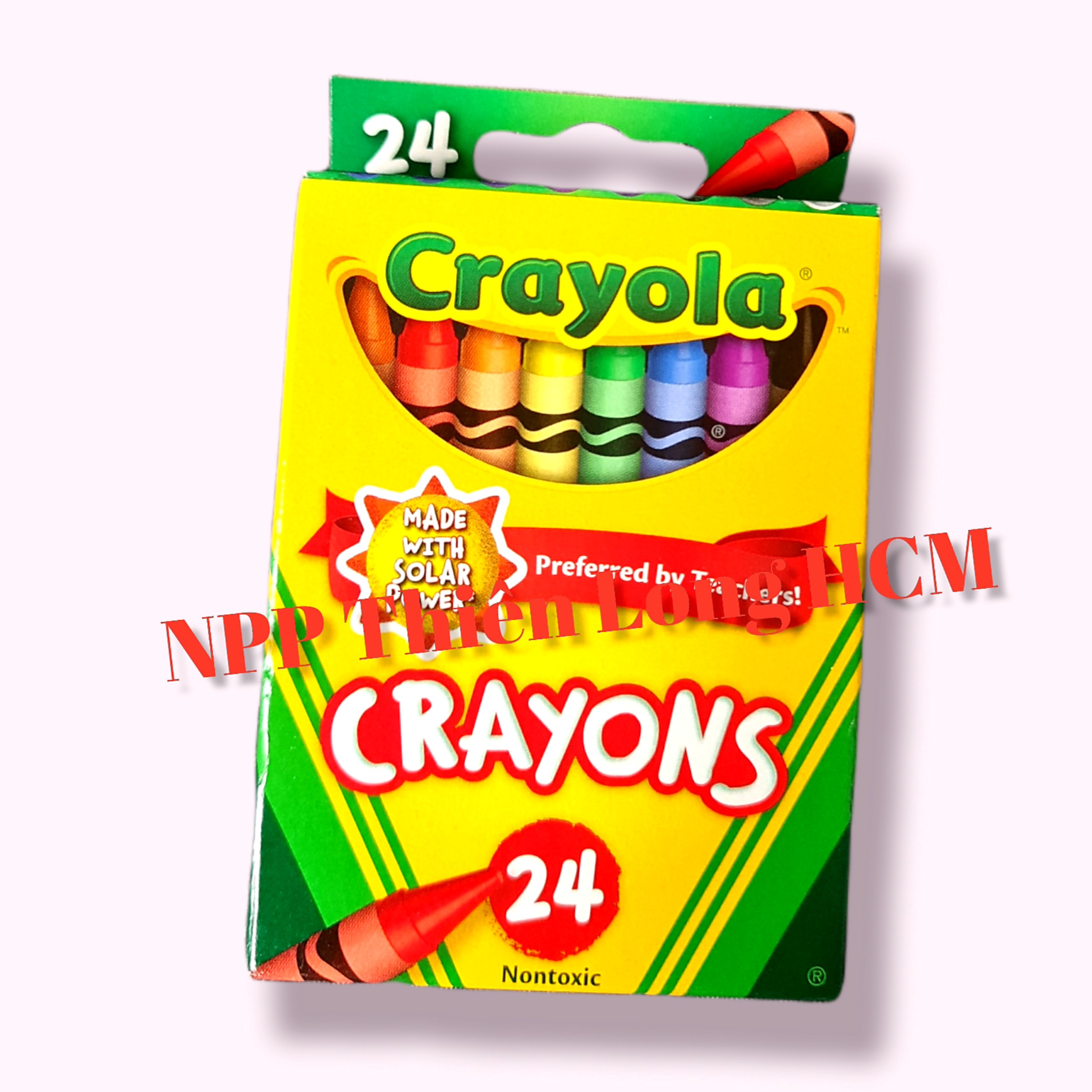 Bộ 24 sáp màu Crayola CRAYON 24 COLORS Hàng Nhập Khẩu