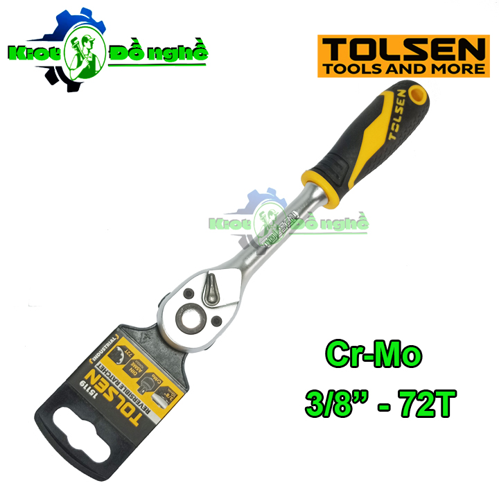 Cần siết tự động 3/8" tolsen 15119 - cần tuýp tự động, tay vặn khẩu tự động