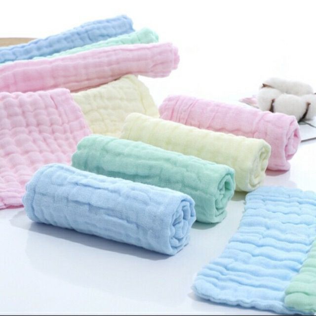 Khăn Sữa / Khăn Xô Rửa Mặt 6 Lớp Cho Bé