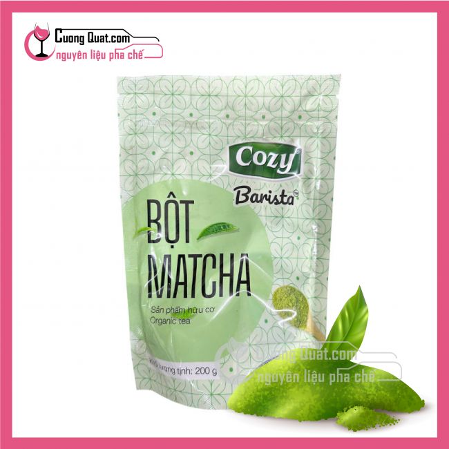 Bột matcha cozy 200gr