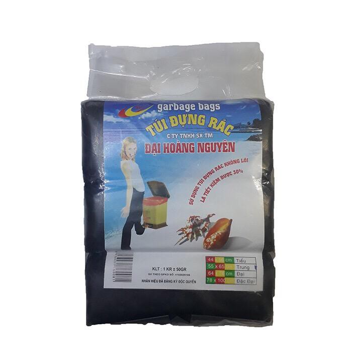 Túi rác size trung - đại giao ngẫu nhiên 1kg đại hoàng nguyên bịch 3 cuộn