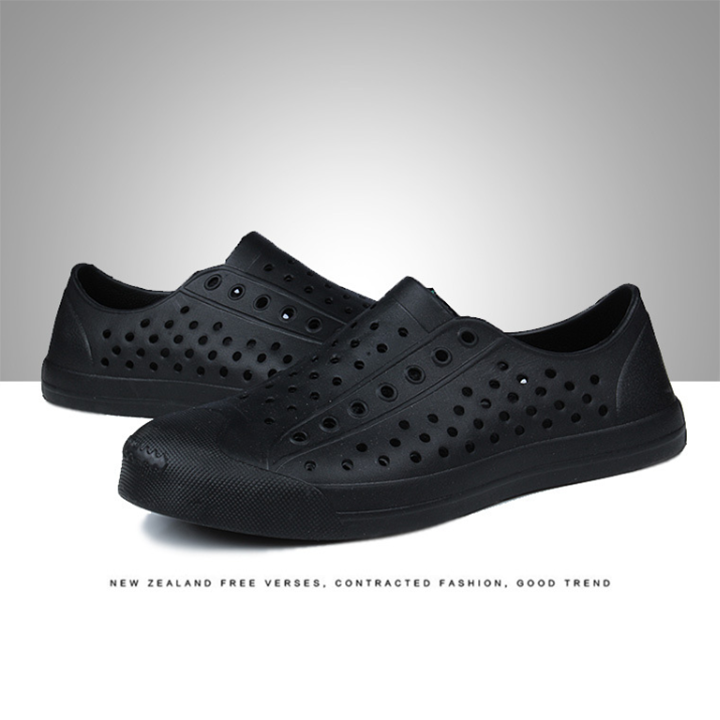 Giày nhựa đi mưa GU2 chất liệu cao su siêu bền nhẹ nhiều lỗ thoáng