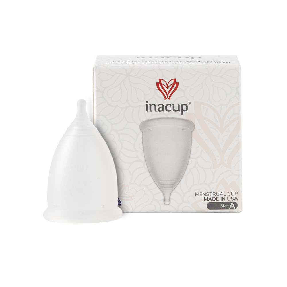 Cốc nguyệt san inacup size A 100% silicone đạt chuẩn y tế Hoa Kỳ