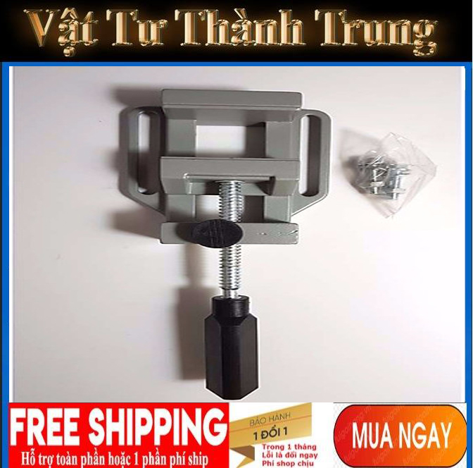 Ê tô thẳng bắt đế khung máy khoan