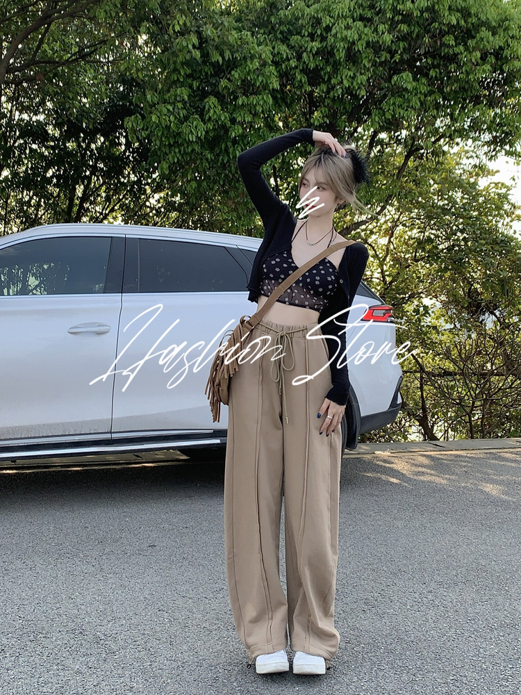 I fashion Store quần cạp cao quần s-4xl nữ quần dài quần SWE020