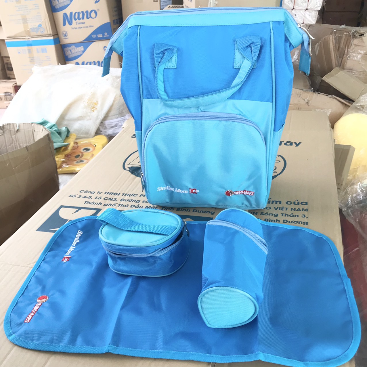 Balo bỉm sữa cho mẹ và bé quà tặng Similac Mom