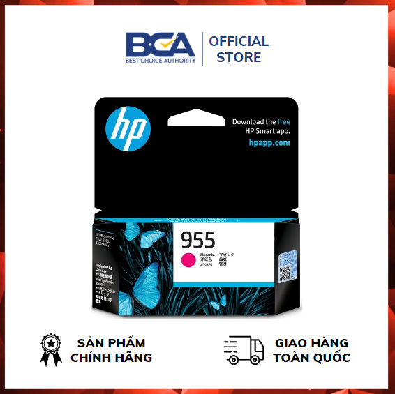 Mực in hp 955 magenta original ink cartridge