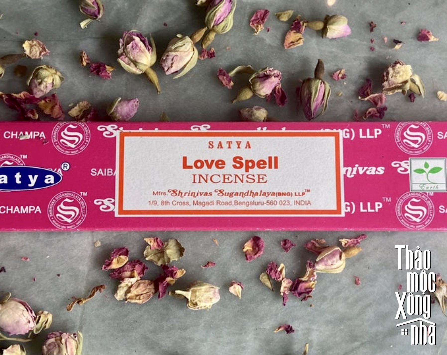 Nhang LOVE SPELL SATYA - Thảo Mộc Xông Nhà