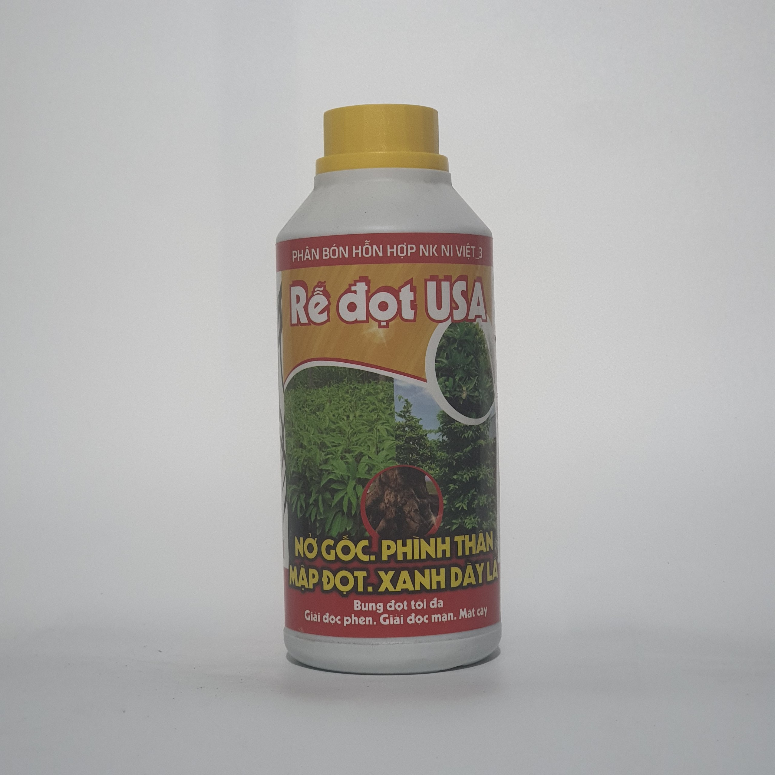 Phân bón nổ gốc, phình thân, mập đọt, xanh dày lá nhập khẩu usa - chai 500ml