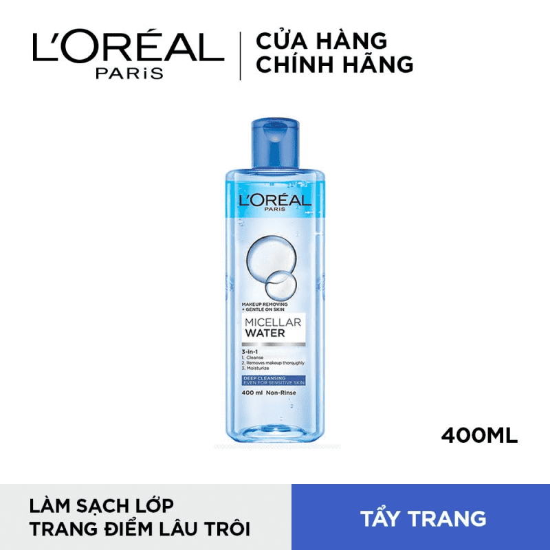 Nước Tẩy Trang L'Oreal Paris Skincare Micellar 400ml