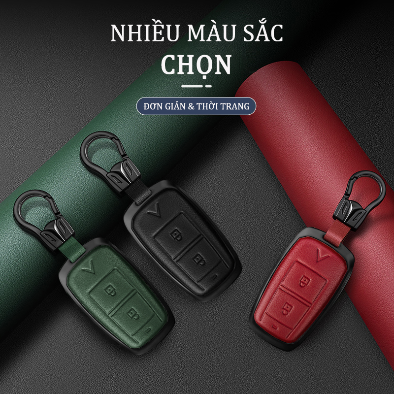 Ốp khoá Bao chìa khóa Vinfast VF3 xe điện, bọc khóa cao cấp bảo