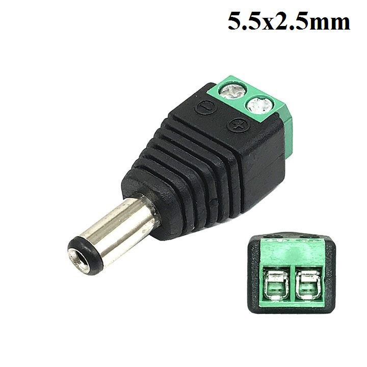 Dây nguồn dc 5.5x2.5mm đàu nối nguồn dc
