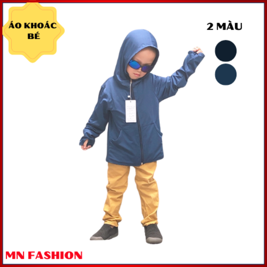 [HCM][ BIG SALE - FREE SHIP ] ÁO KHOÁC BÉ TRAI - THÔNG HƠI LÀM MÁT- SIÊU NHẸ