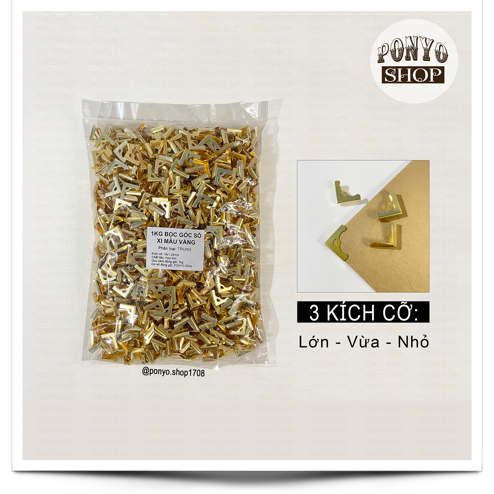 1kg bọc góc sổ gắn sổ tay, bìa luận văn