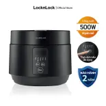 EJR346BLK - Nồi cơm điện đa năng Lock&Lock 1.2L - 5 chế độ nấu, Hẹn giờ và giữ ấm đến 24h, Có làm sữa chua - Hàng chính hãng
