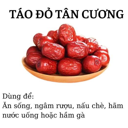 Táo đỏ Tân Cương size Đại loại 500g/túi