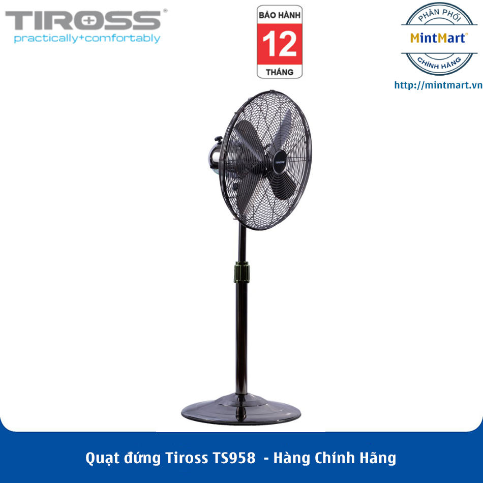 Quạt đứng tiross ts958 - hàng chính hãng