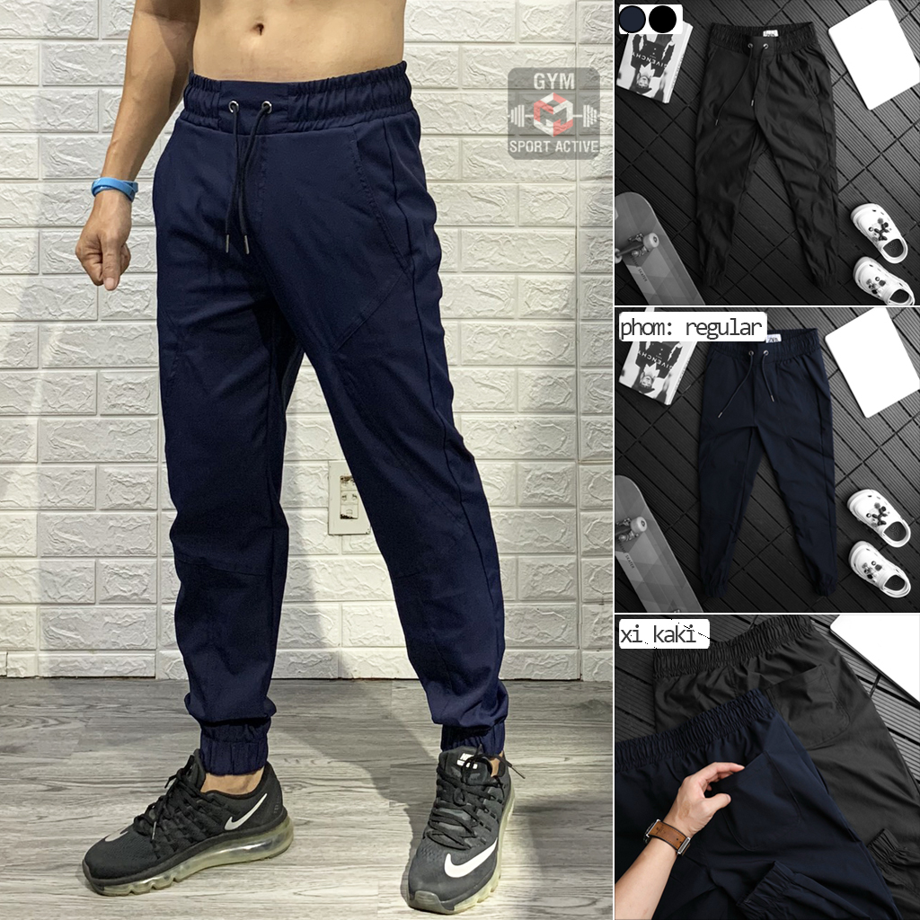 Quần jogger nam quần dài thể thao đi chơi jogger Zara chất xi kaki