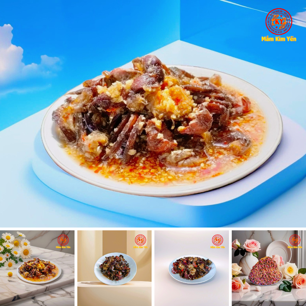 650gr Mắm Ba Khía Trộn Sẵn Vừa Ăn Châu Đốc Hiệu Kim Yến