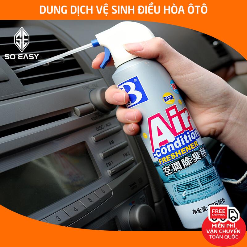 [HCM]Dung dịch vệ sinh điều hòa máy lạnh BOTNY Air-condition Freshener 285ml dung dịch khử mùi bộ lọc cửa gió máy lạnh trên xe hơi xe tải xe khách máy lạnh trong nhà_B-1725